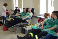 Udział druhów w akcji ,,SpoKREWnieni służbą"