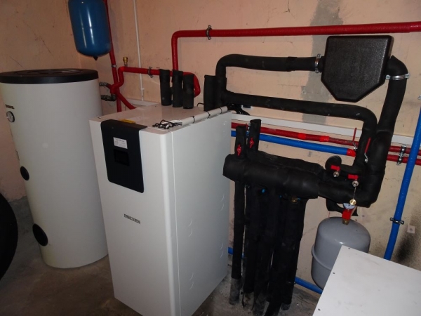 Ekologiczne źródło ciepła w remizie