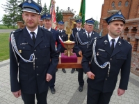Boże Ciało z udziałem druhów OSP