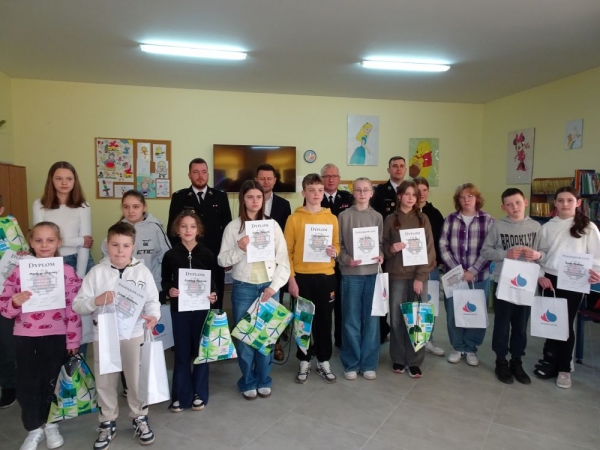 Eliminacje Gminne OTWP ,,Młodzież Zapobiega Pożarom''