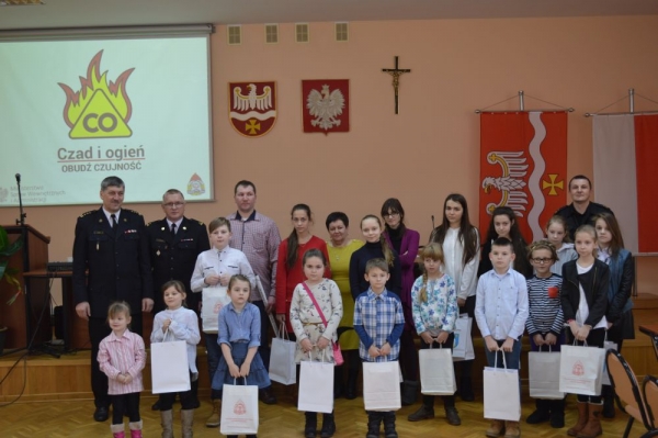 Konkurs plastyczny ,,Zapobiegajmy Pożarom'' - wyniki etapu powiatowego.