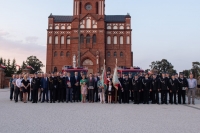 Przekazanie nowych samochodów ratowniczo - gaśniczych