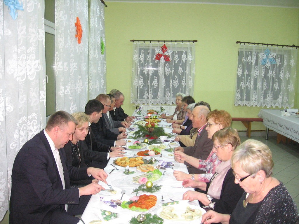 Wigilia w Klubie Seniora w Kuczynie