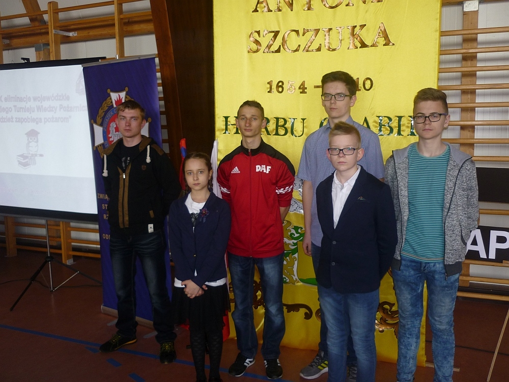 Eliminacje Wojewódzkie Ogólnopolskiego Turnieju Wiedzy Pożarniczej ,,Młodzież Zapobiega Pożarom”
