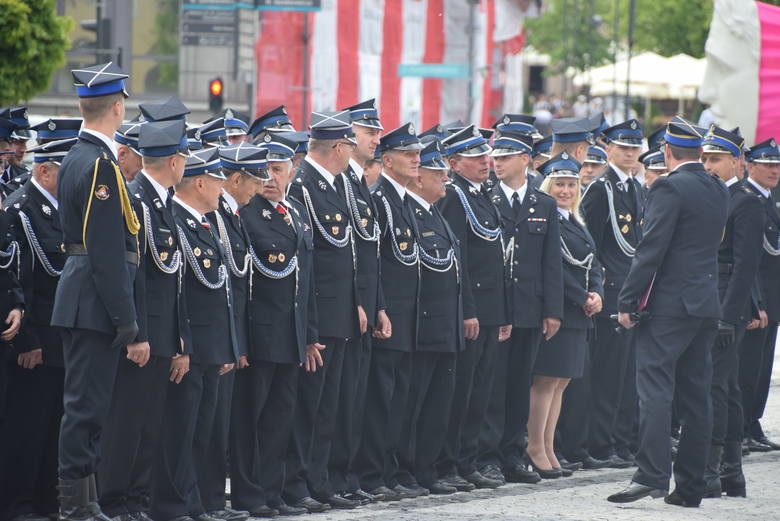 Udział delegacji w Wojewódzkich Obchodach Dnia Strażaka