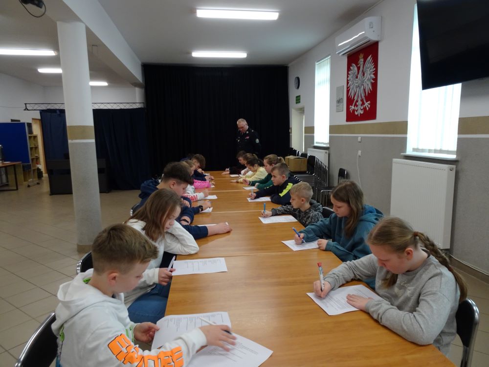 Eliminacje Gminne OTWP ,,Młodzież Zapobiega Pożarom”