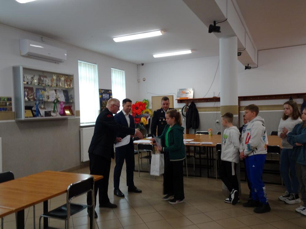 Eliminacje Gminne OTWP ,,Młodzież Zapobiega Pożarom”